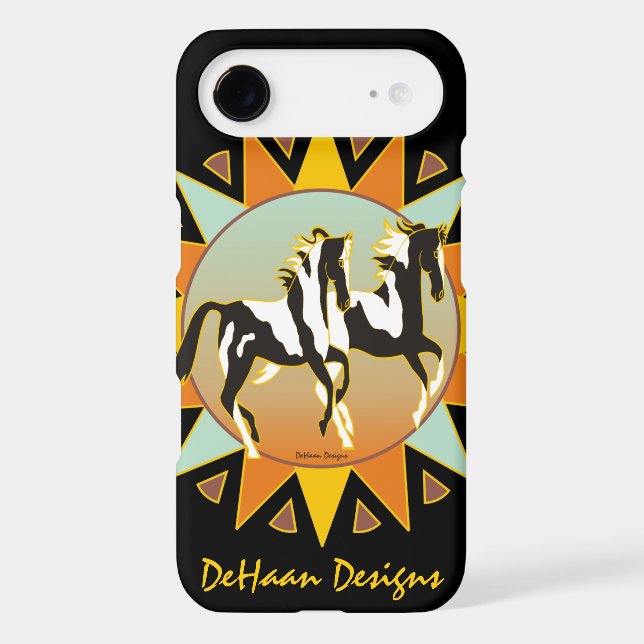 Desert Star Paint Horse Iphone 4 Tough Case (Back)
