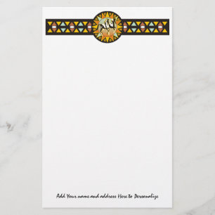 Desert Star Paint Horse Stationary Stationery