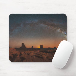 Desert   Starry Sky Over A Desert Landscape Mouse Pad