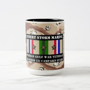 DESERT STORM MARINE 3 ÉTOILES MUG
