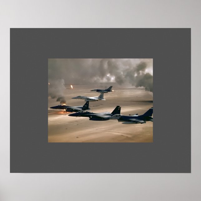 Desert Storm Poster (Front)