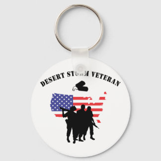 Desert Storm Veteran Keychain