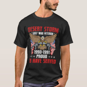 Desert Storm Veteran Pride Persian Gulf War T-Shirt