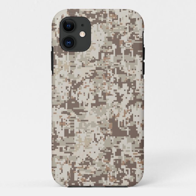 Desert Style Camouflage Beige Decor Case-Mate iPhone Case (Back)
