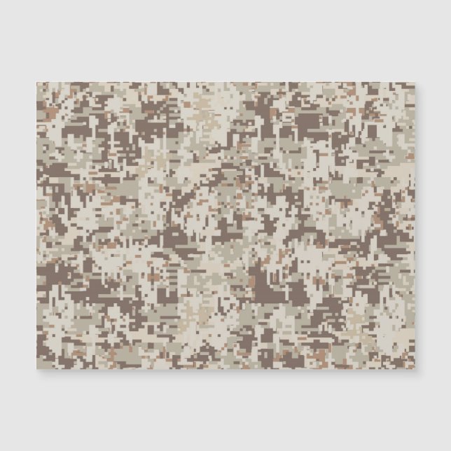 Desert Style Digital Camouflage Pixels Decor (Front)