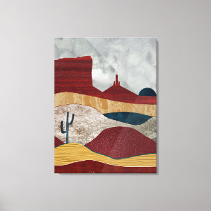 Desert Sunrise Canvas Print