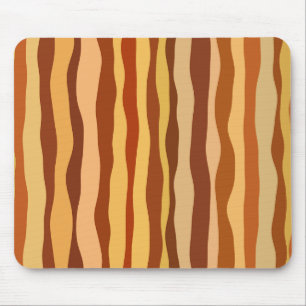 Desert Sunrise Gold Burnt Orange Sienna Mouse Pad