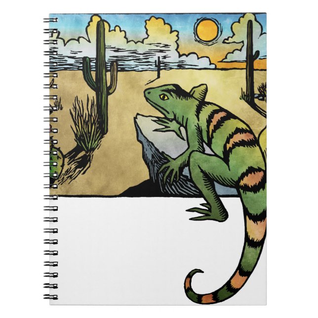 Desert Sunrise Notebook (Front)