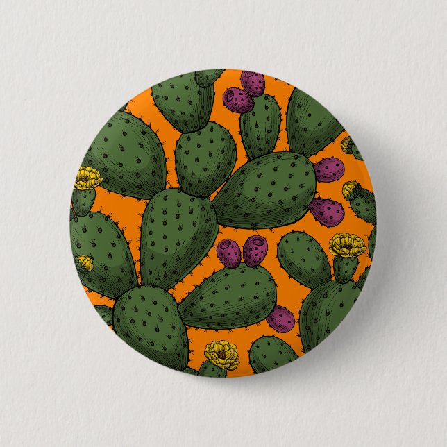 Desert sunset 2 inch round button (Front)