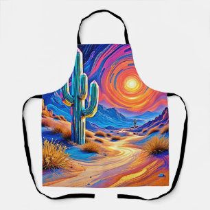 Desert Sunset Glow Apron