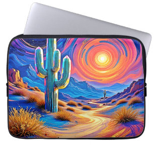 Desert Sunset Glow Laptop Sleeve