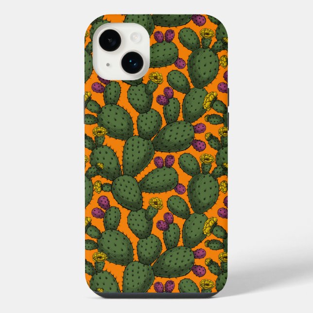 Desert sunset iPhone case (Back)