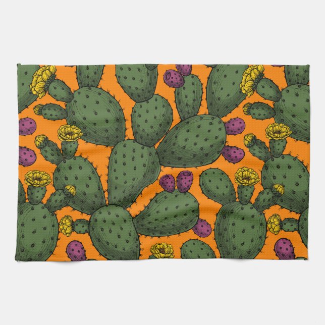 Desert sunset kitchen towel (Horizontal)