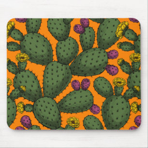 Desert sunset mouse pad