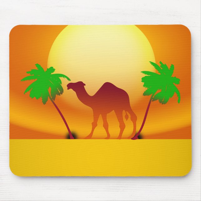 Desert Sunset Mousepad (Front)