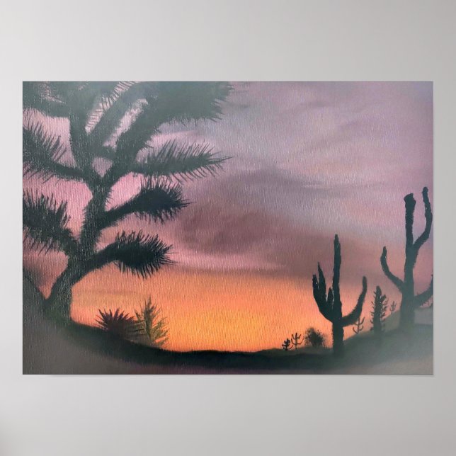 Desert Sunset Print (Front)