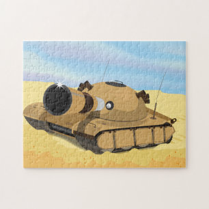 Desert Tank Jigsaw Puzzle