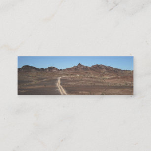 Desert Trail Landscape Photography bookmarks Mini Business Card