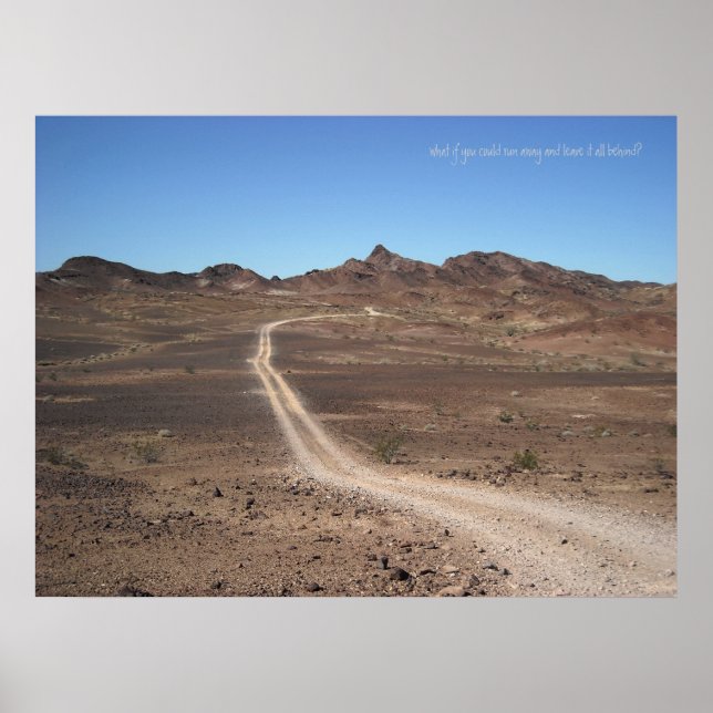 Desert Trail Poster (Front)