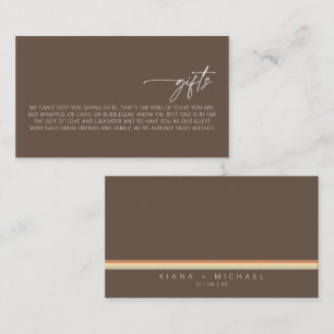 Desert Vibes Wedding Gifts ID1019 Enclosure Card