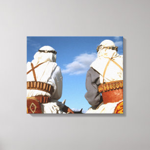Desert warriors canvas print