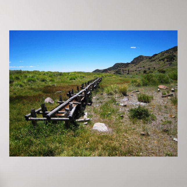 Desert Water Trough Poster (Front)