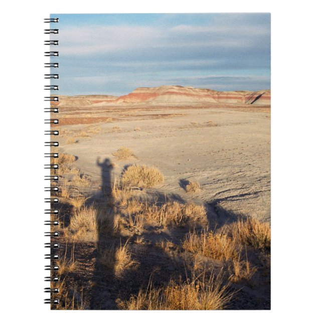 Desert Wave: Petrified Forest National Park Photo Notebook (Front)