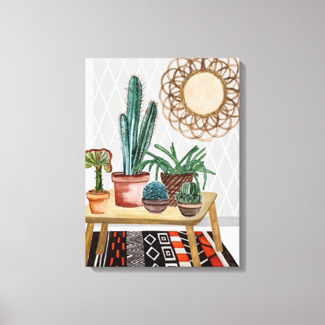 Desert Weavers IV Canvas Print (Front)