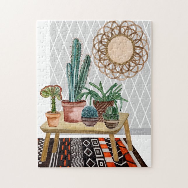 Desert Weavers IV Jigsaw Puzzle (Vertical)