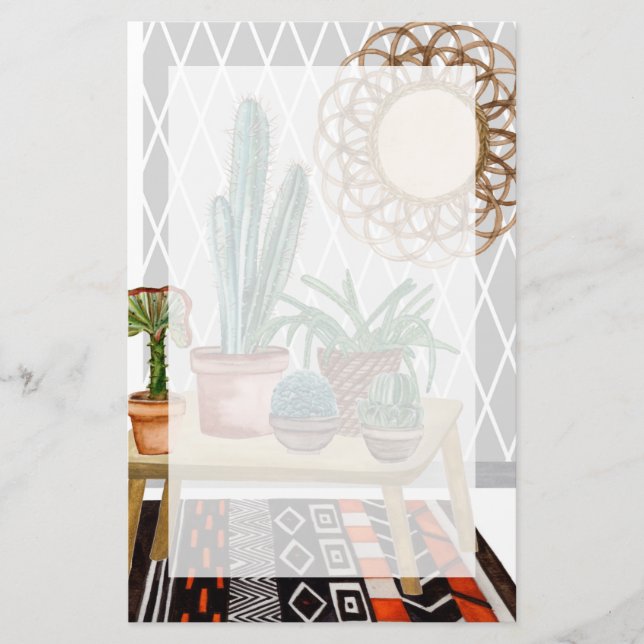 Desert Weavers IV Stationery (Front)