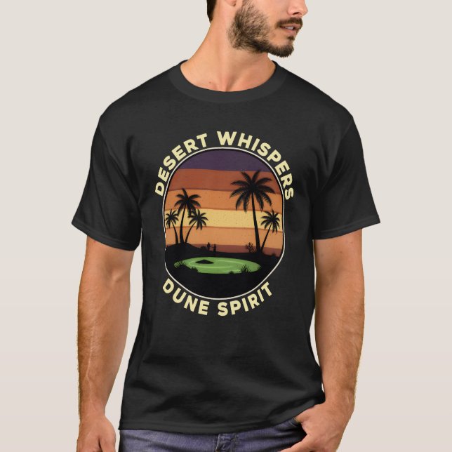 Desert Whispers – Dune Spirit T-Shirt (Front)
