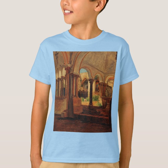 Deserted monastery yard T-Shirt (Front)