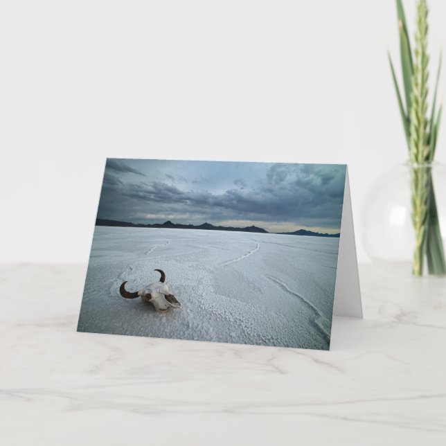 Deserts | Bonneville Salt Flats Utah Card (Front)