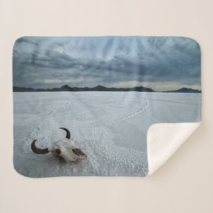 Deserts Bonneville Salt Flats Utah Sherpa Blanket