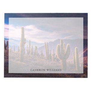 Deserts   Cactus Landscape Argentina Notepad