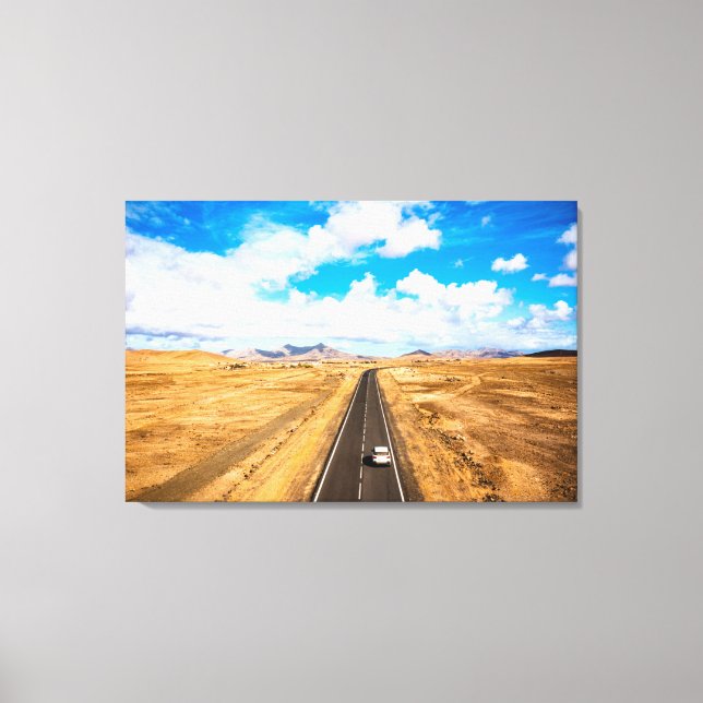 Deserts | Canary Islands, Spain Canvas Print (Front)