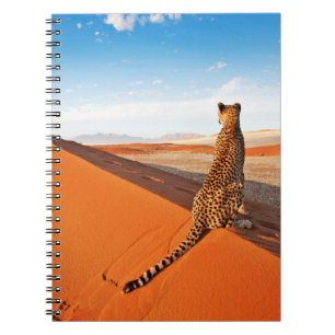 Deserts   Cheetah Savannah Desert Notebook