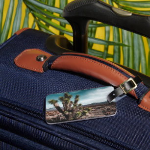 Deserts   Cholla Cactus Luggage Tag