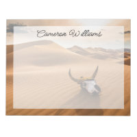 Deserts | Cow Skull Rippled Sand Dunes