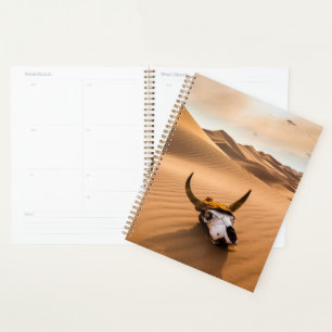 Deserts   Cow Skull Rippled Sand Dunes Planner