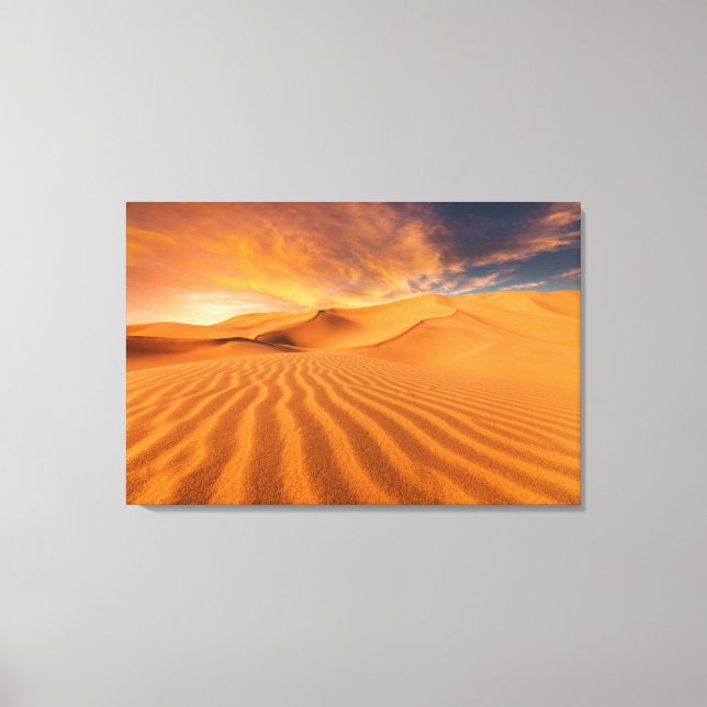 Deserts | Desert in the United Arab Emirates Canvas Print (Front)