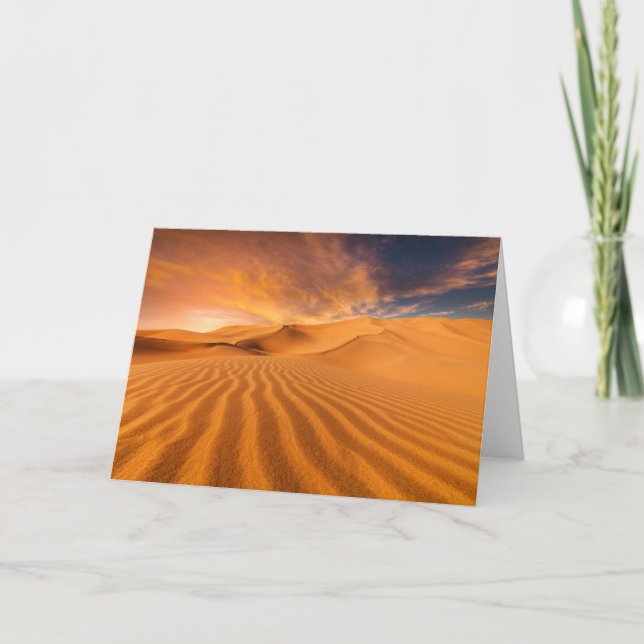 Deserts | Desert in the United Arab Emirates Card (Front)