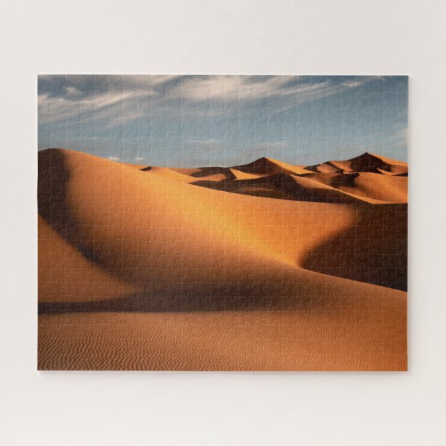 Deserts | Erg Chebbi Dunes Morocco Jigsaw Puzzle (Horizontal)