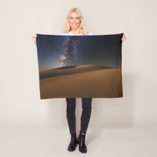 Deserts Gobi Desert, Mongolia Fleece Blanket
