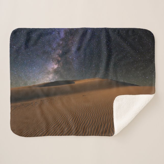 Deserts | Gobi Desert, Mongolia Sherpa Blanket (Front (Horizontal))