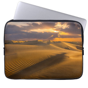 Deserts Landscape of Sand Dunes Laptop Sleeve