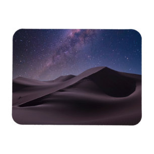 Deserts Milky Way Starry Sky Sand Dune Dubai Magnet
