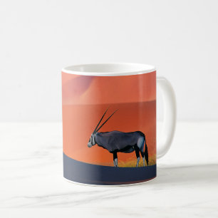 Deserts   Namib Desert Oryx Coffee Mug