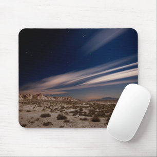 Deserts   Navarre Bardenas Desert at Night Mouse Pad