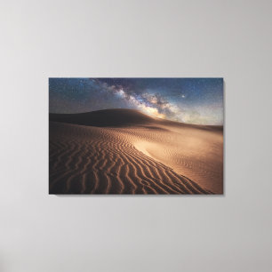 Deserts   Ordos City Mongolia China Canvas Print